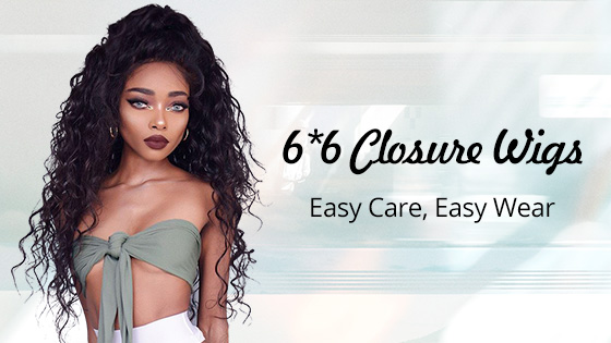 6*6 Lace Closure Wigs