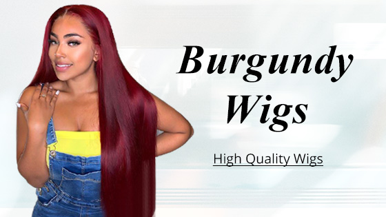 Burgundy Wigs