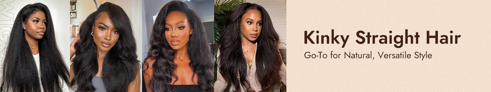 Kinky Straight Wigs