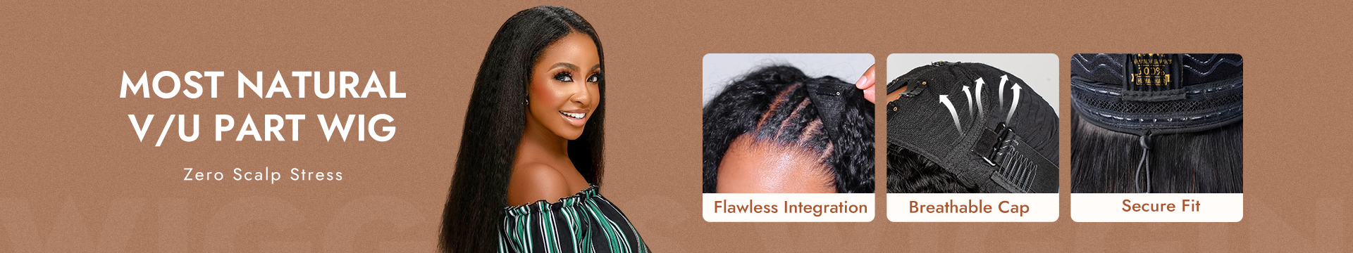 U/V Part Wigs U/V Part Wigs