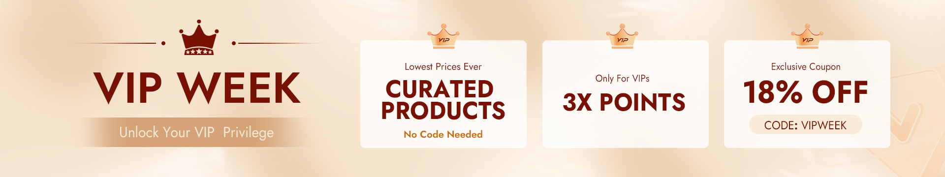 VIP CURATED PRODUCTS VIP CURATED PRODUCTS