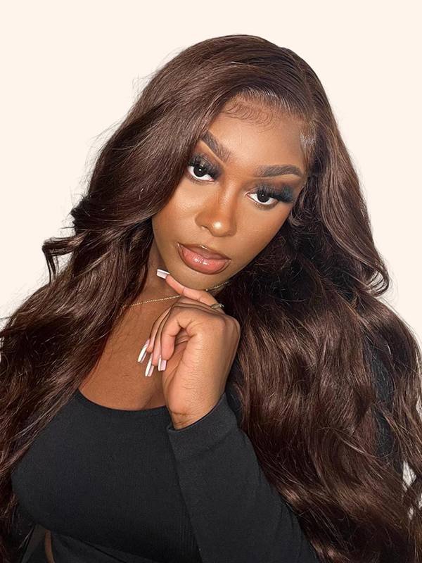 WIGGINS 250% Density Popping Curly HD Lace Front Wigs Medium Length Human Hair Wigs