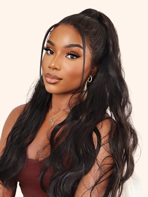 WIGGINS 250% Density Popping Curly HD Lace Front Wigs Medium Length Human Hair Wigs
