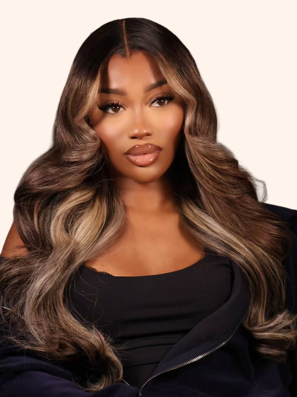 WIGGINS 250% Density Popping Curly HD Lace Front Wigs Medium Length Human Hair Wigs