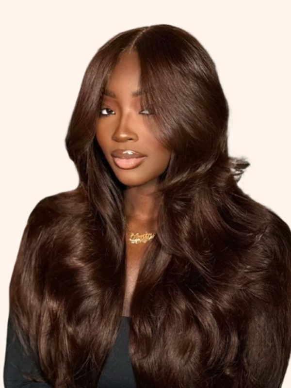 WIGGINS 250% Density Popping Curly HD Lace Front Wigs Medium Length Human Hair Wigs