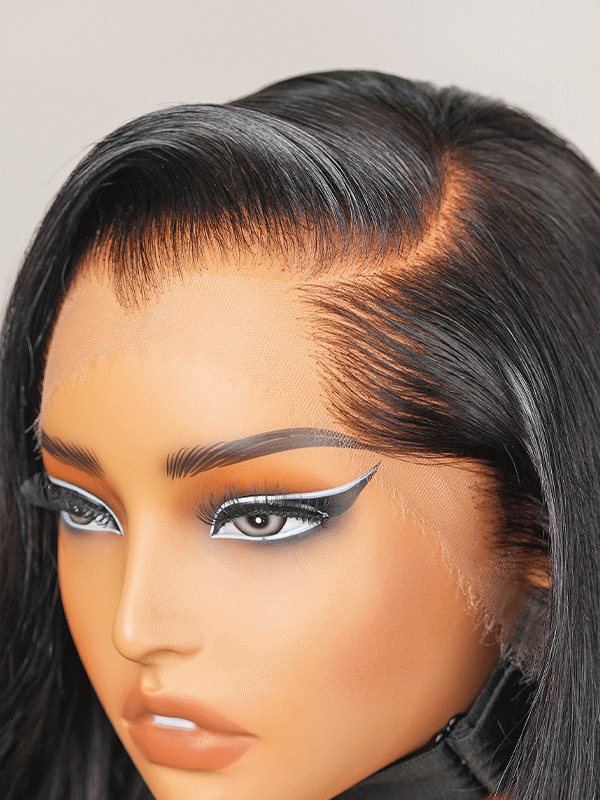 WIGGINS 250% Density Popping Curly HD Lace Front Wigs Medium Length Human Hair Wigs