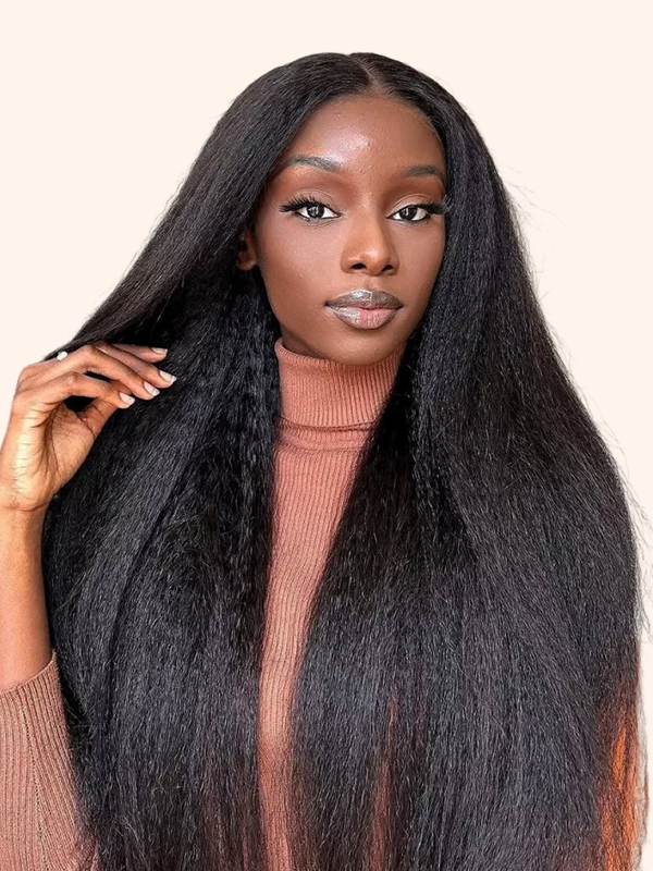 WIGGINS 250% Density Popping Curly HD Lace Front Wigs Medium Length Human Hair Wigs