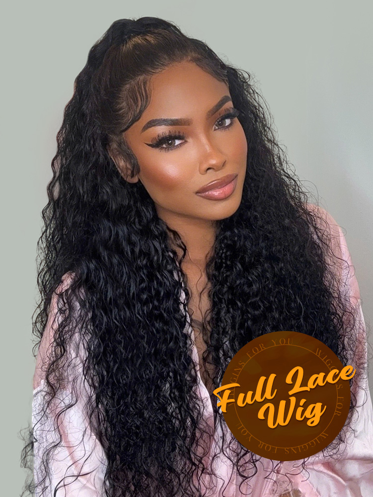 Deep Wave Full Lace Wigs