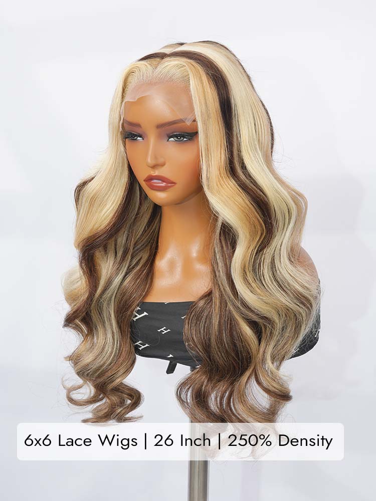 6x6 lace frontal human hair wig