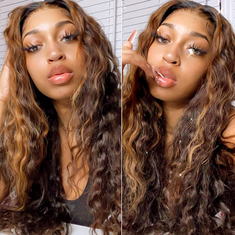 Colored Lace Front Wigs