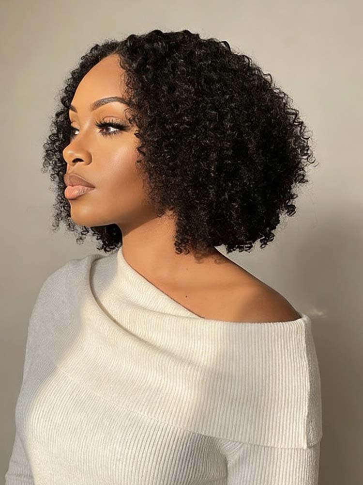 Ready To Go T-part lace Curly wig