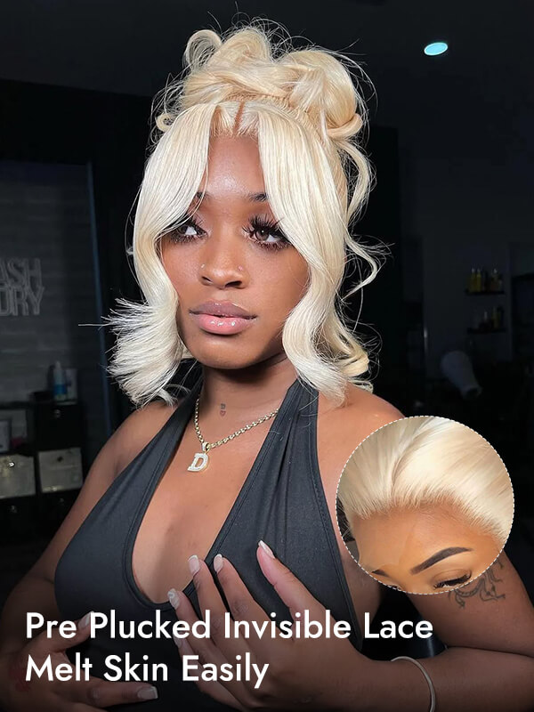 360 full lace wig human hair pre plucked