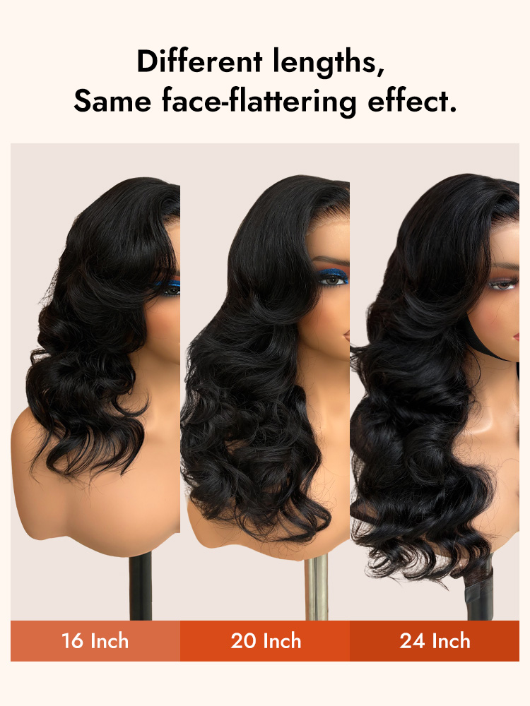Butterfly Layered Cut Human Hair Wig