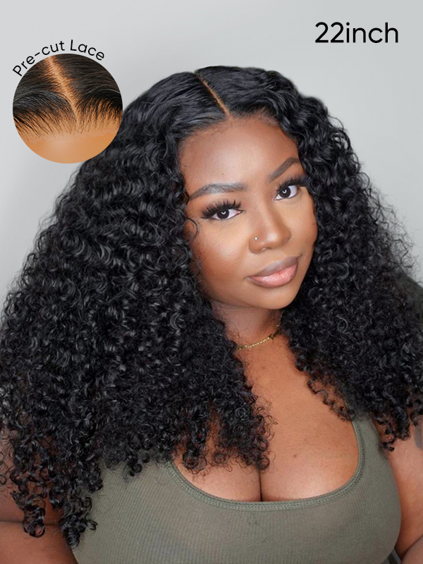 22 inch curly full human hair wigs