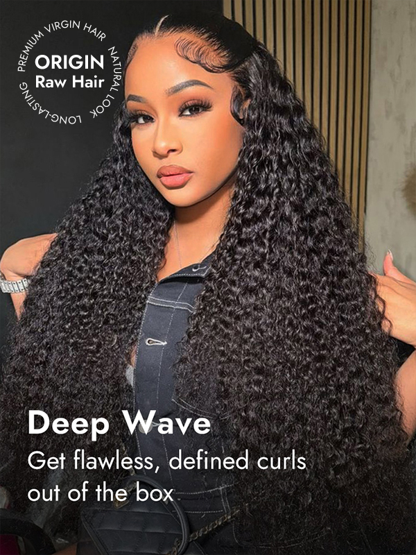 Deep Wave Raw Human Hair