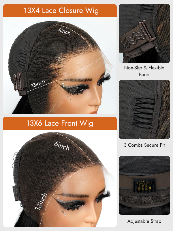 13x4 13x6  lace hair wig