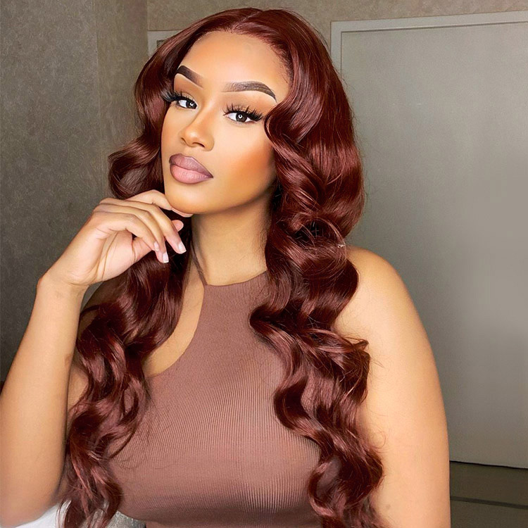 Red Brown Wigs