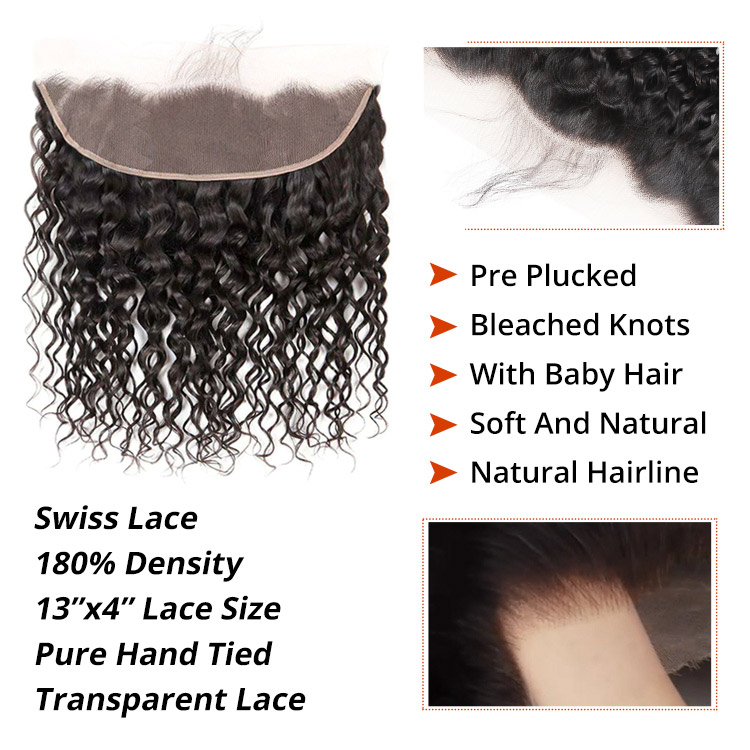 13*4 Natural Wave Lace Frontal