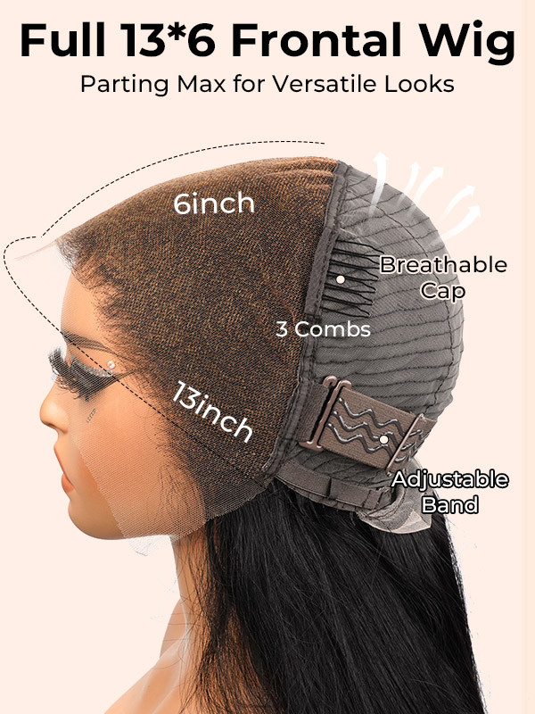 Full 13x6 Lace Frontal Wig