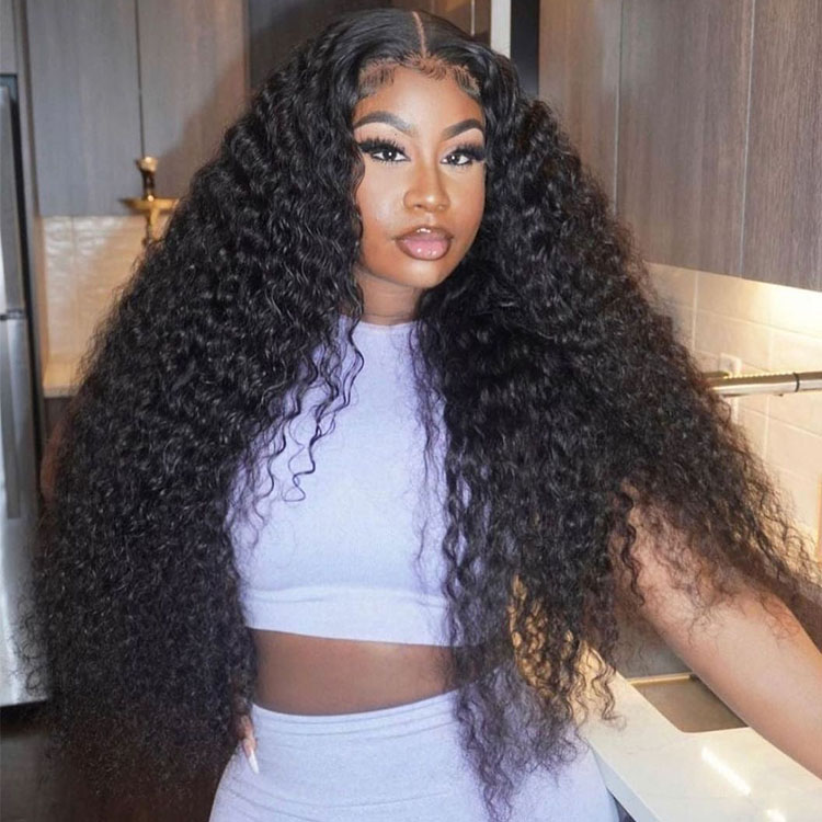 water wave closure wigs