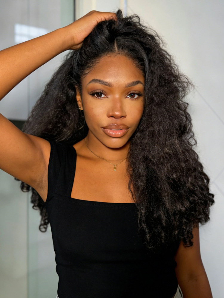 Kinky Straight Curly Human Hair