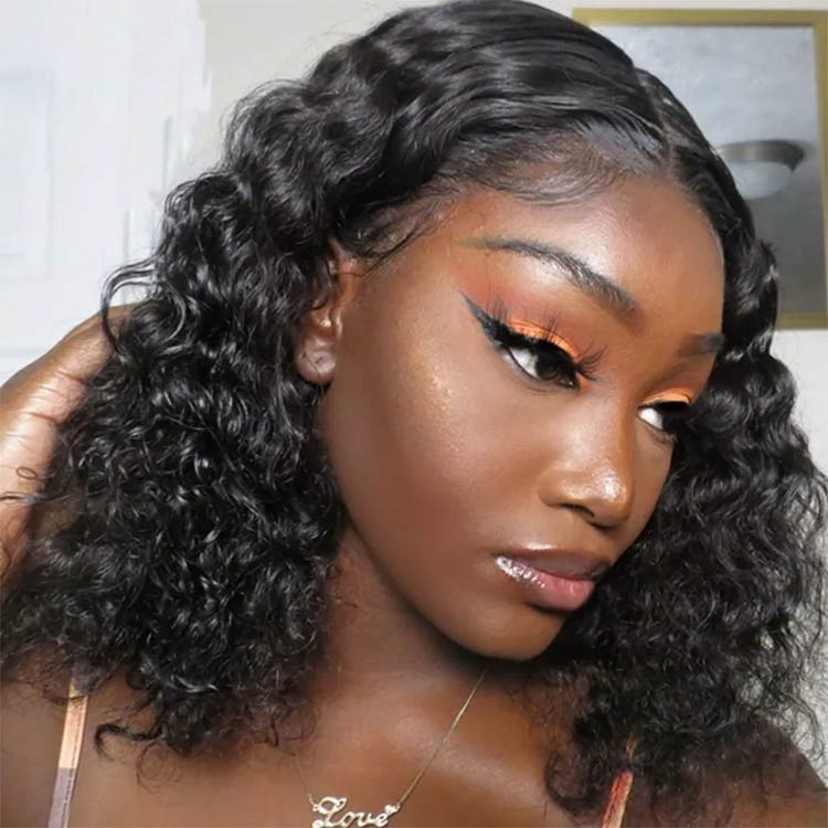 deep wave bob wigs