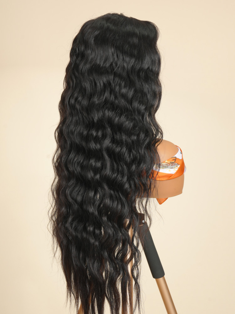 Beach Wave Lace Wig Human Hair