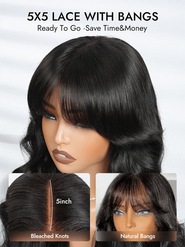 5x5 Body Wave Hair Wig 