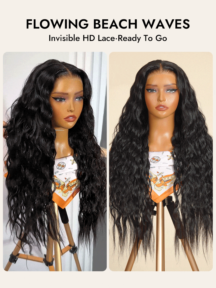 Beach Wave Curls Lace Wig 