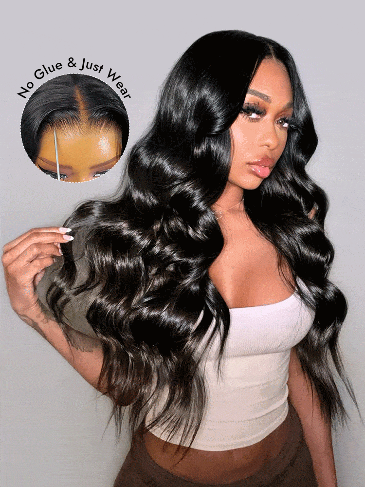Bouncy Beach Wave Lace Wig Human Hair