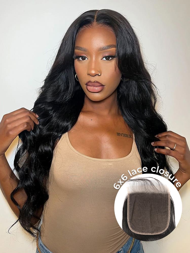 Body Wave Human Hair Lace Closure