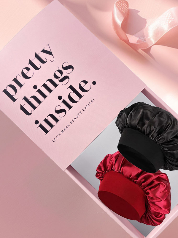 Pretty Satin Bonnets