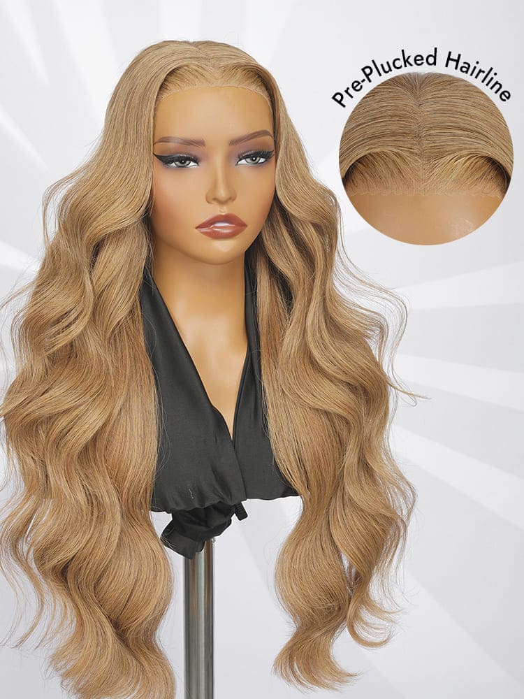 Rich Caramel Blend Human Hair Wig