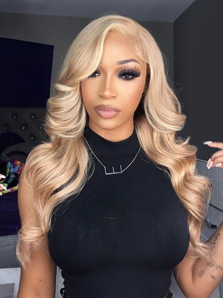 Milk Tea Highlights Wig