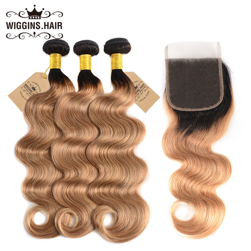 3pcs Body Weave Wave With 4x4 Lace Closure