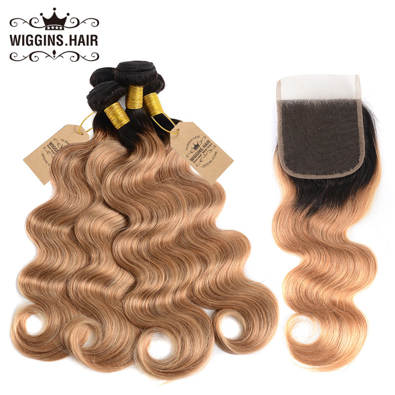 Body Wave Weave 4pcs With Lace Closure