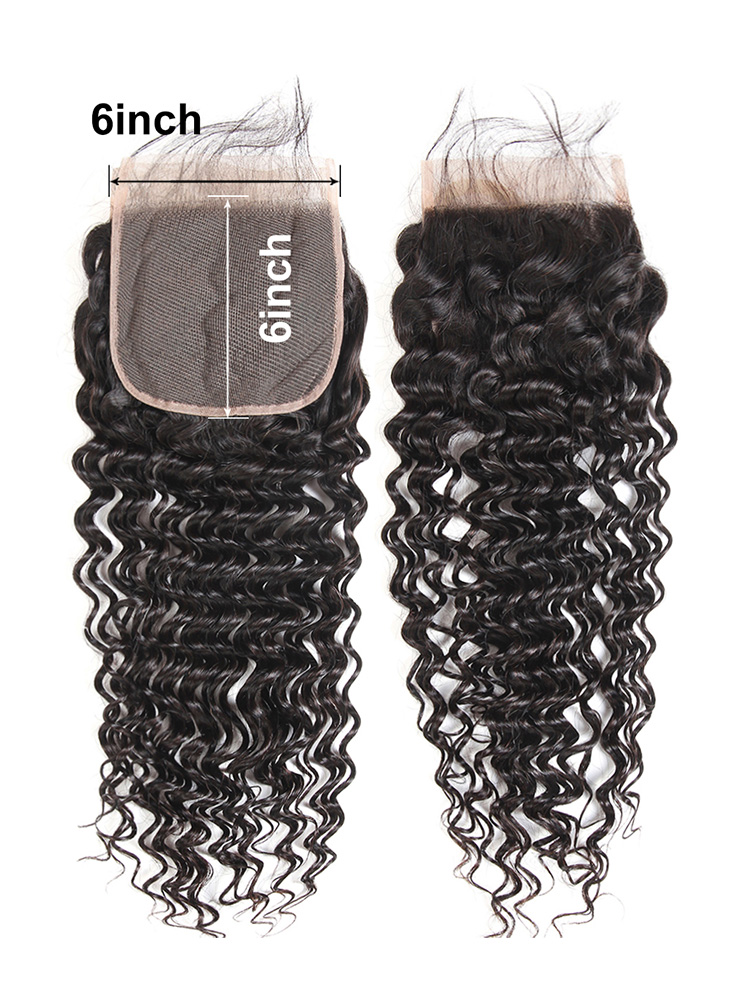 Deep Wave 6*6 Lace Closure