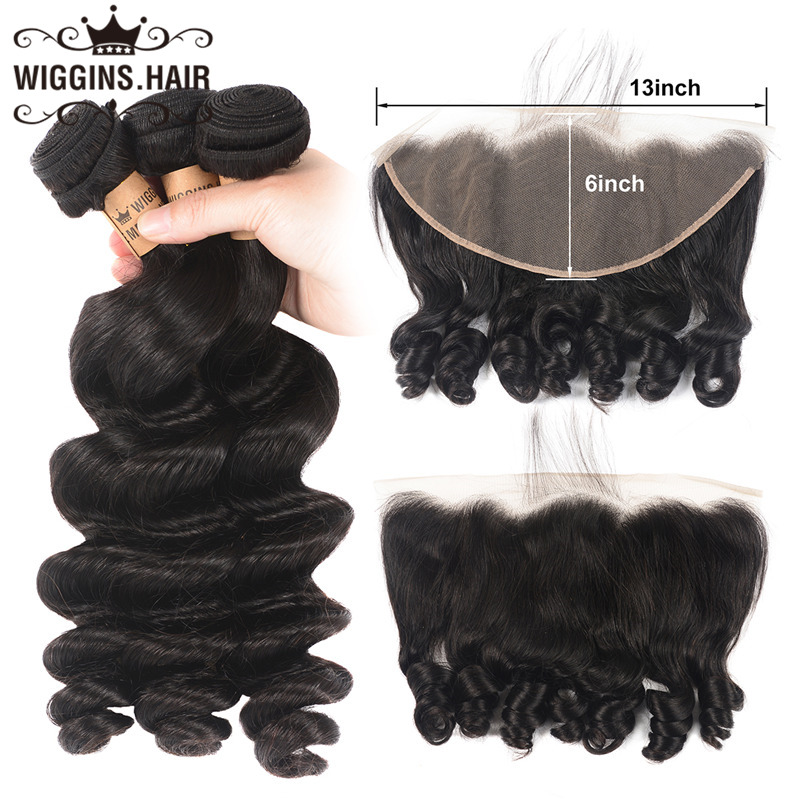 Loose Wave Bundles with 13*6 Lace Frontal