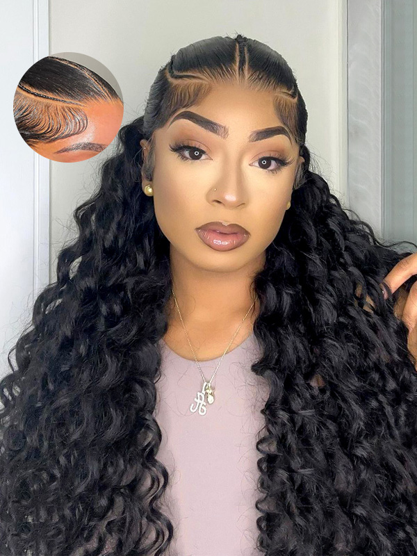 human hair braided wig