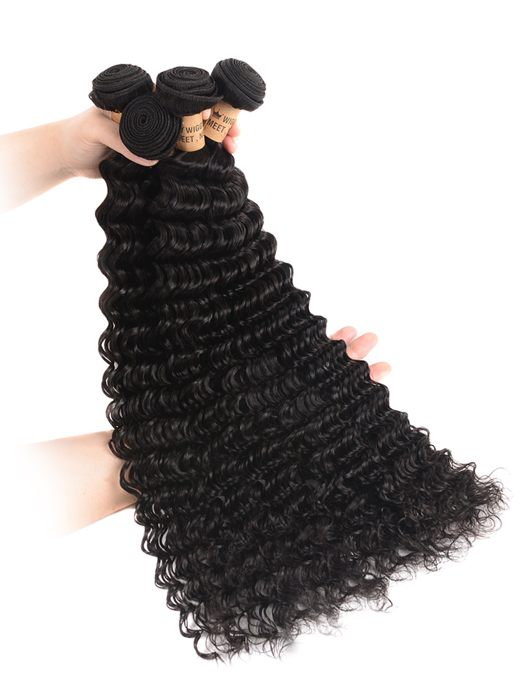 Deep Wave 4 Bundles Human Hair