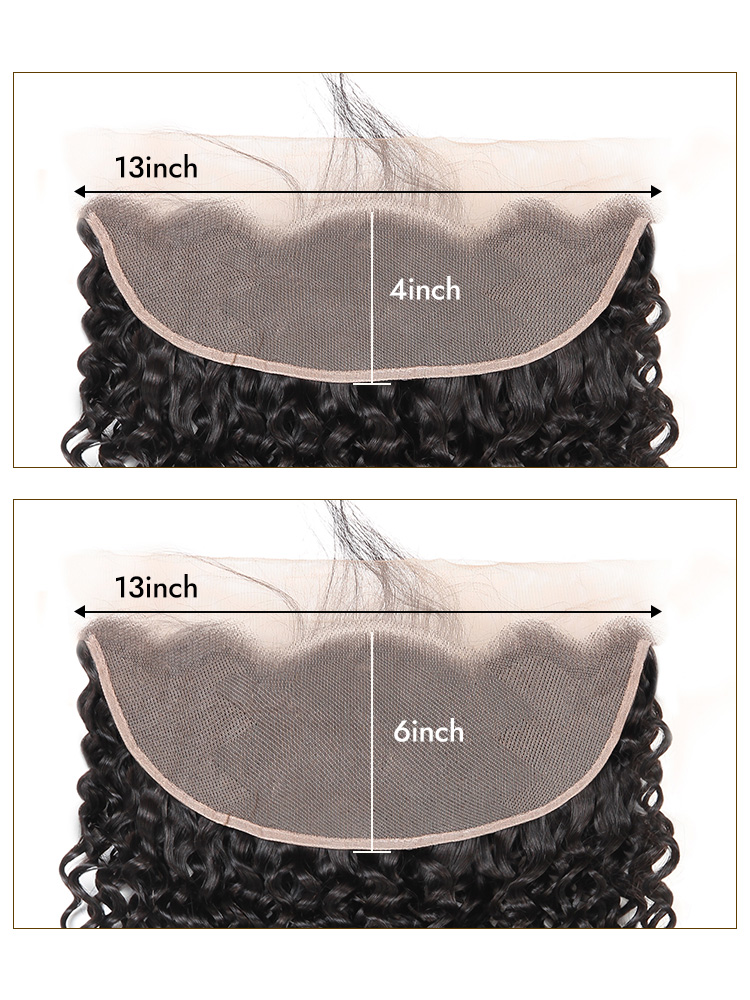 Curly 13x6 Lace Frontal
