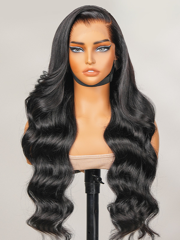 side part lace front wig