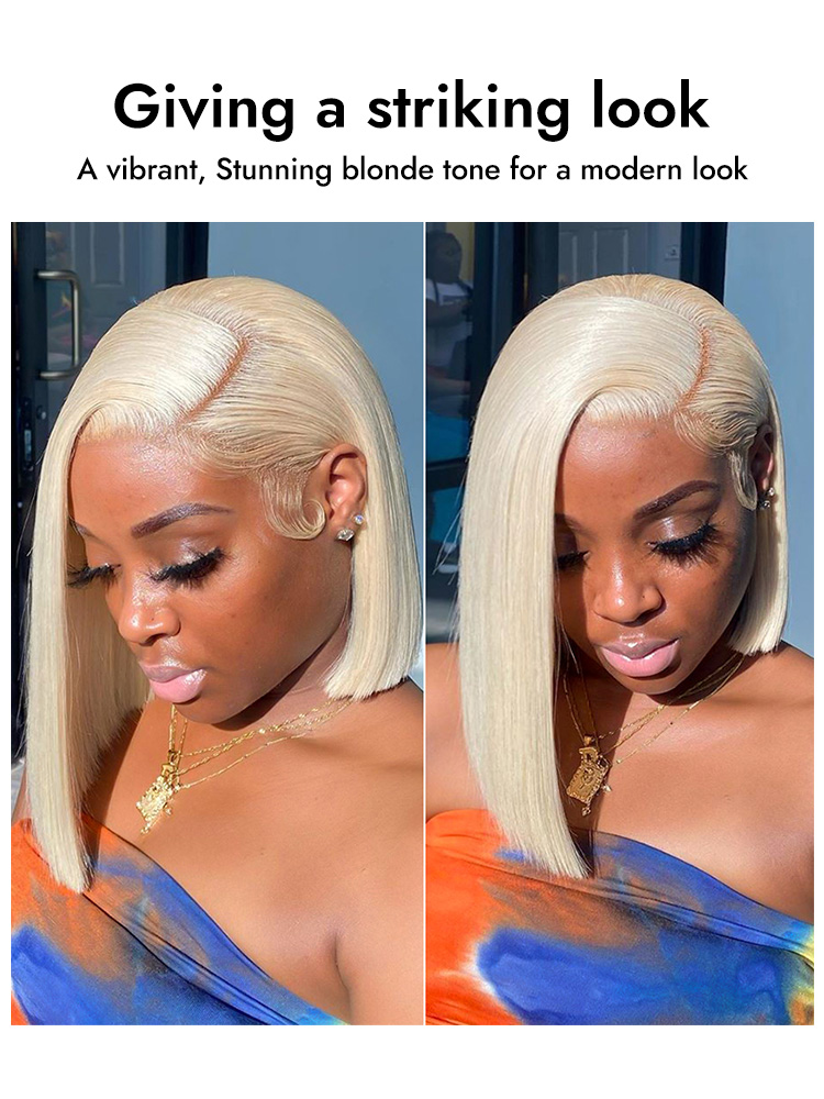 613 Straight Bob Human Hair Wigs