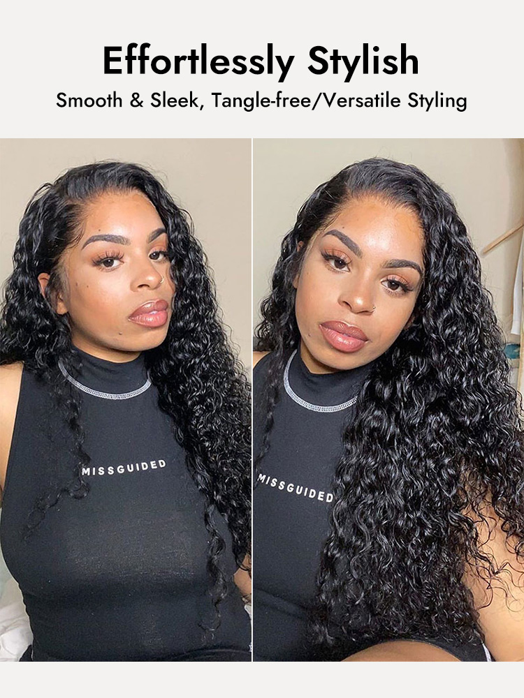 Water Wave Lace Frontal Wigs