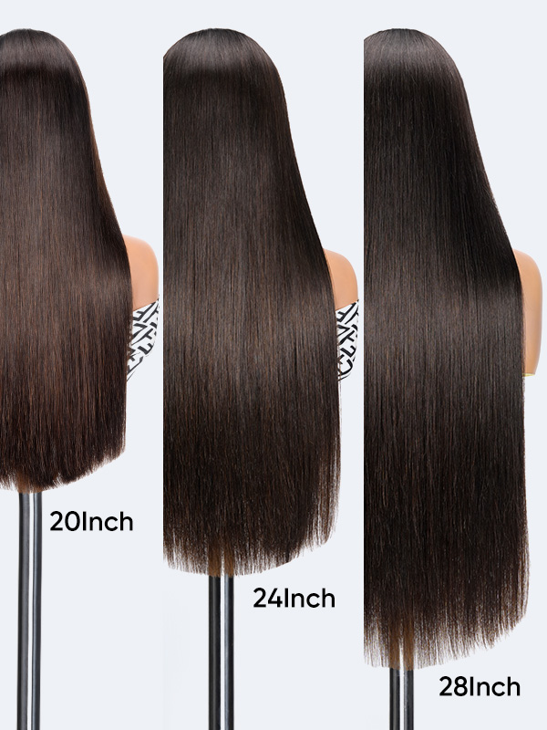different length straight wigs