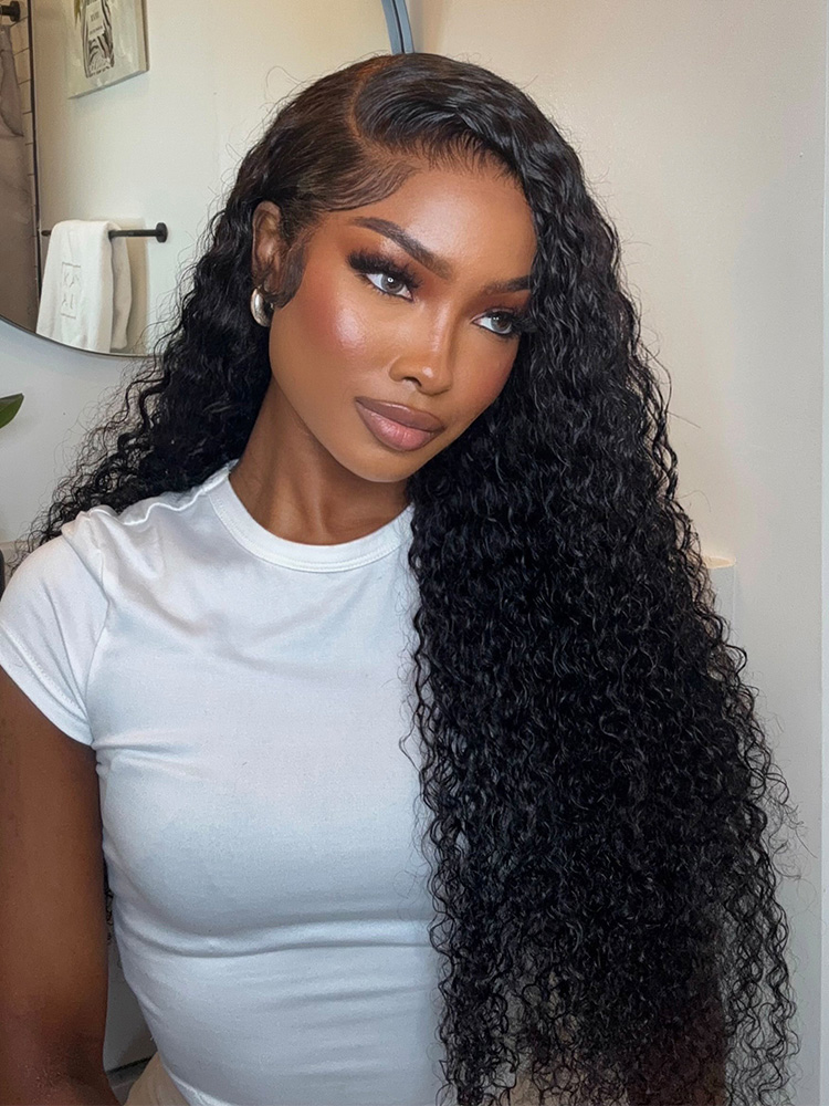 Curly Vyrigin Hair Weave 