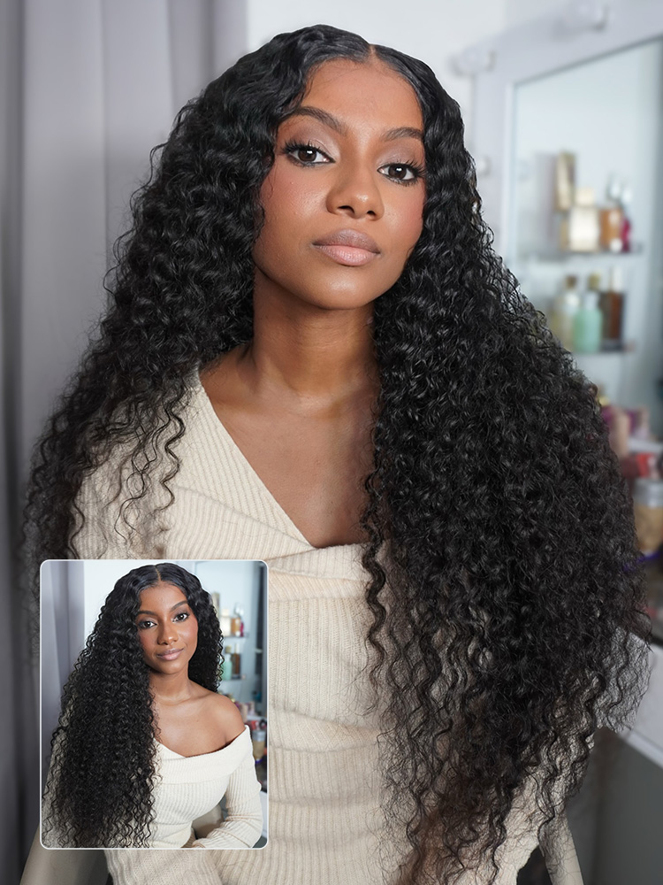 Deep Wave Human Hair Bundles 