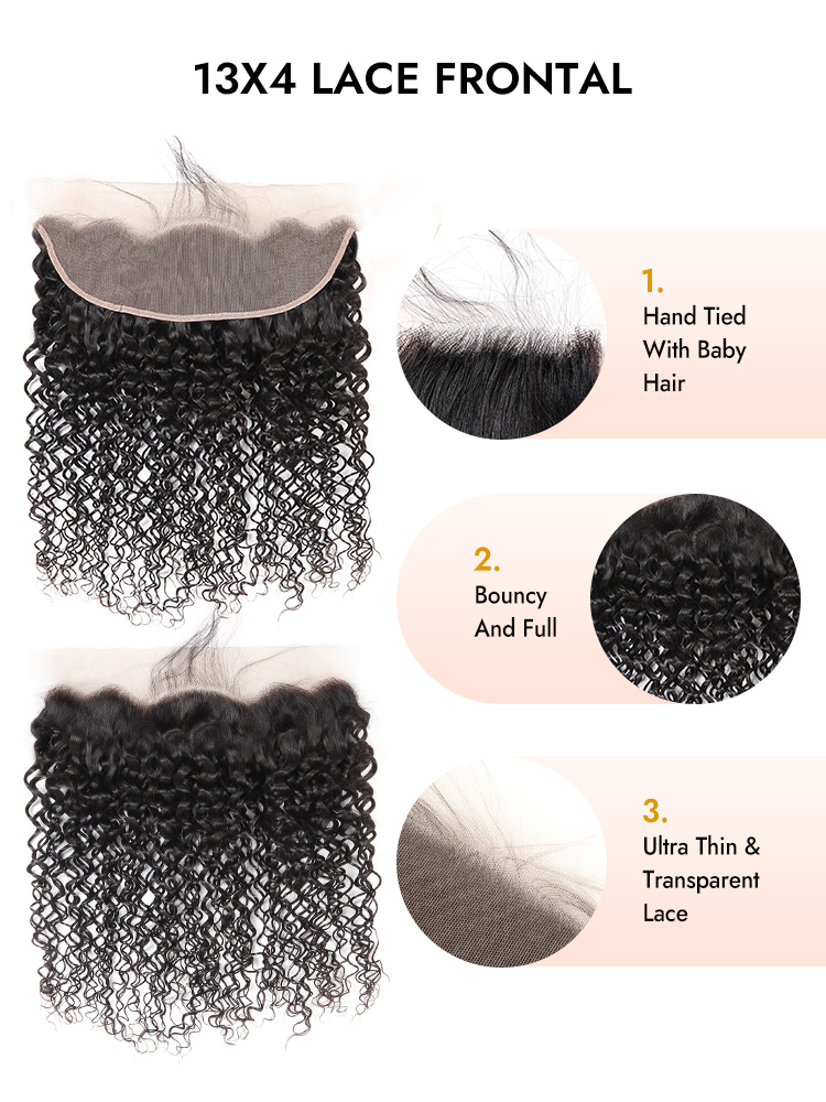 Curly 13x4 Lace Frontal 