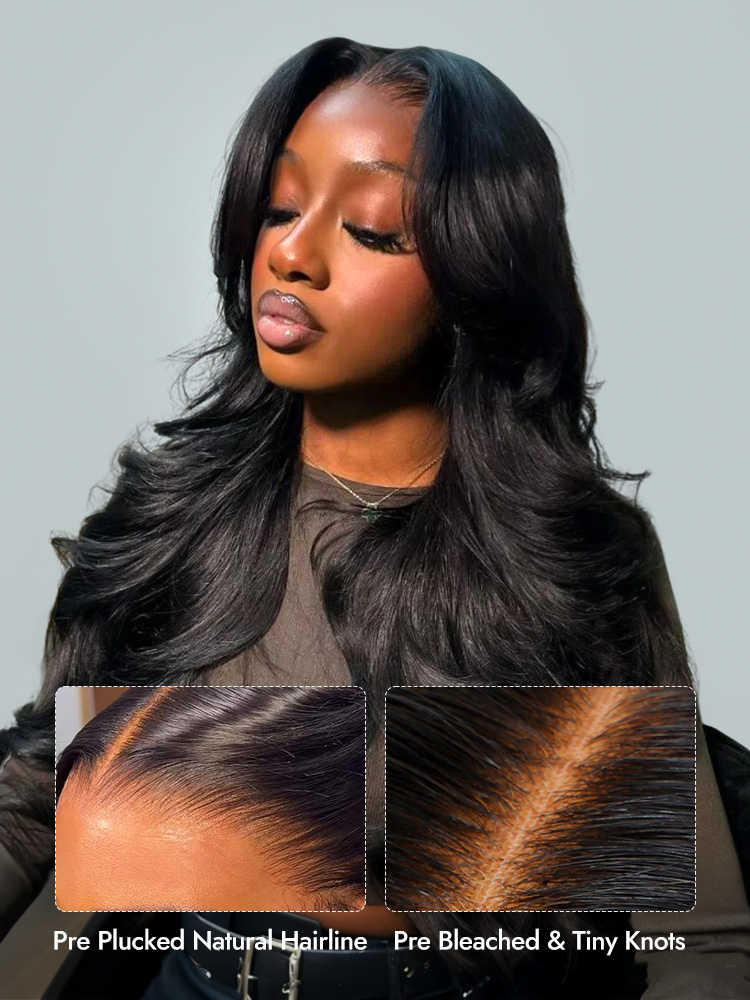 Body Wave Wig With Pre-Plucked Hairline