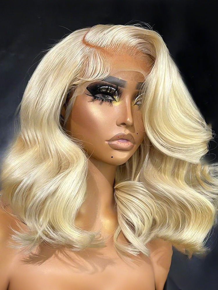 Blonde Wavy Lace Front Wig